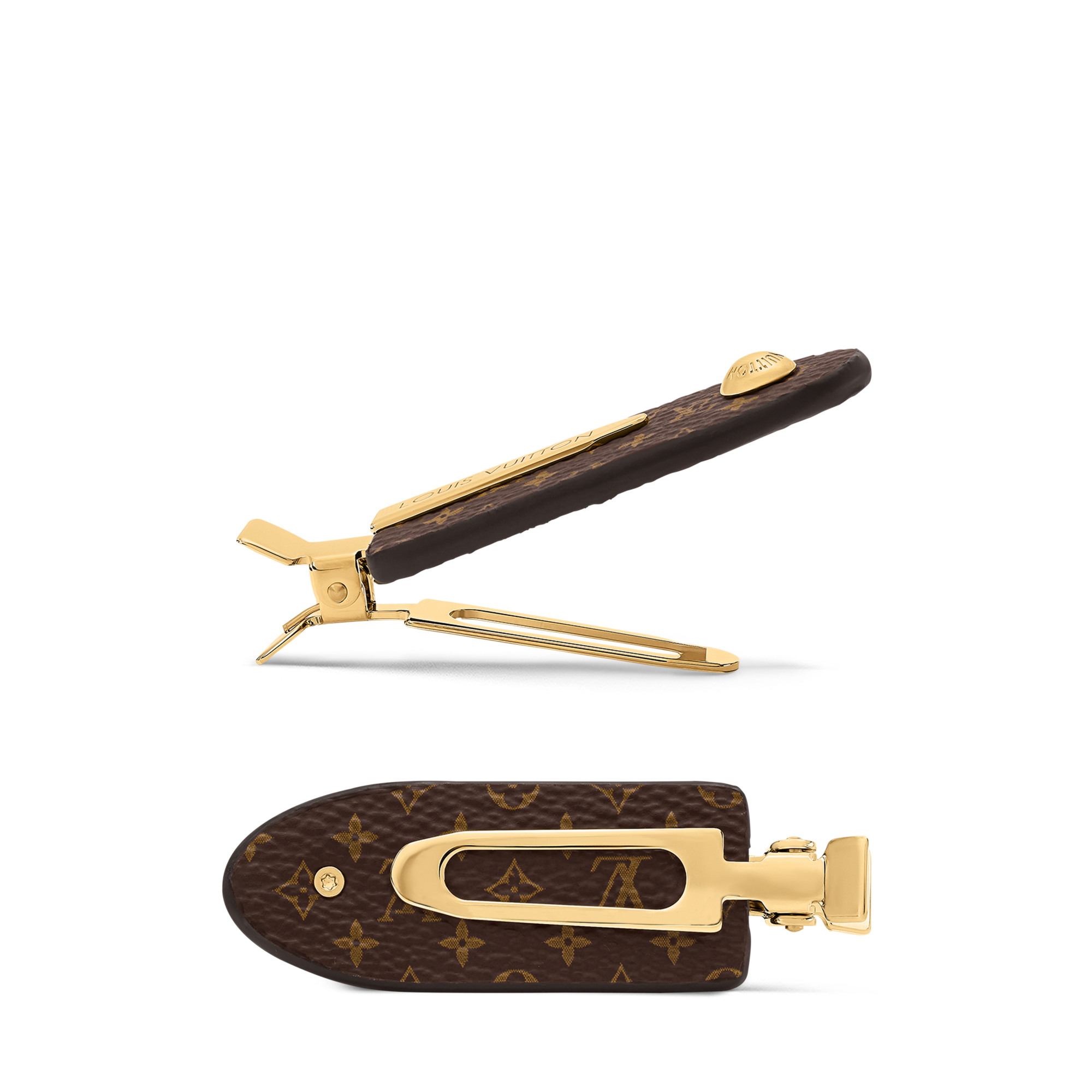 LOUIS VUITTON ゴールド マネークリップ MNG Flat Clips Set . - Fashion Jewellery | LOUIS VUITTON